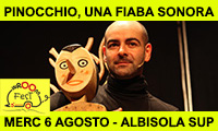Wroom Fest
PINOCCHIO, UNA FIABA SONORA
Lunaria Teatro